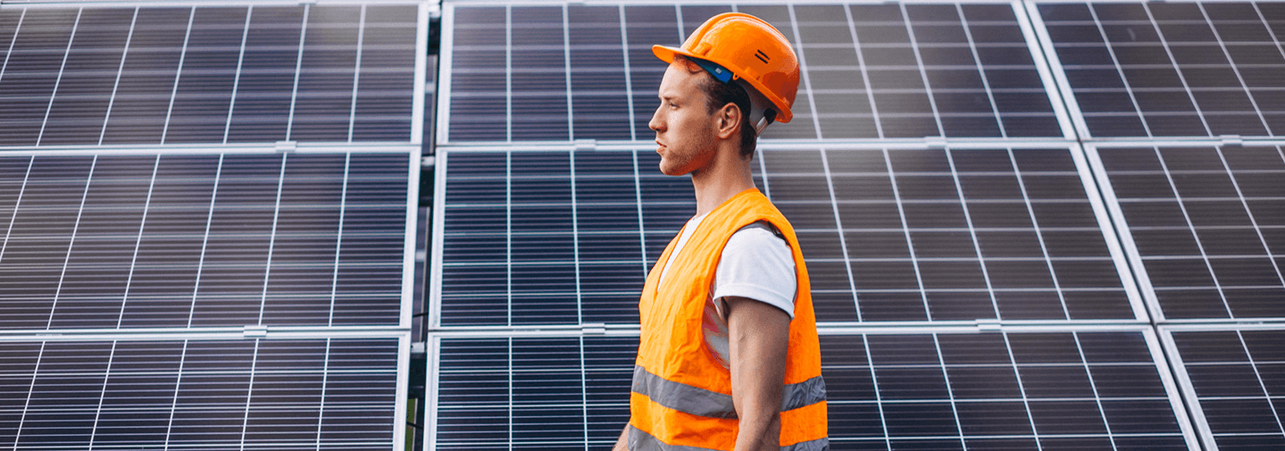 Solar panel installation