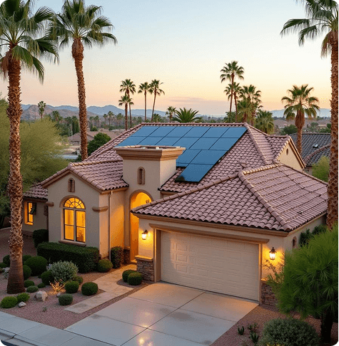 Solar powered home